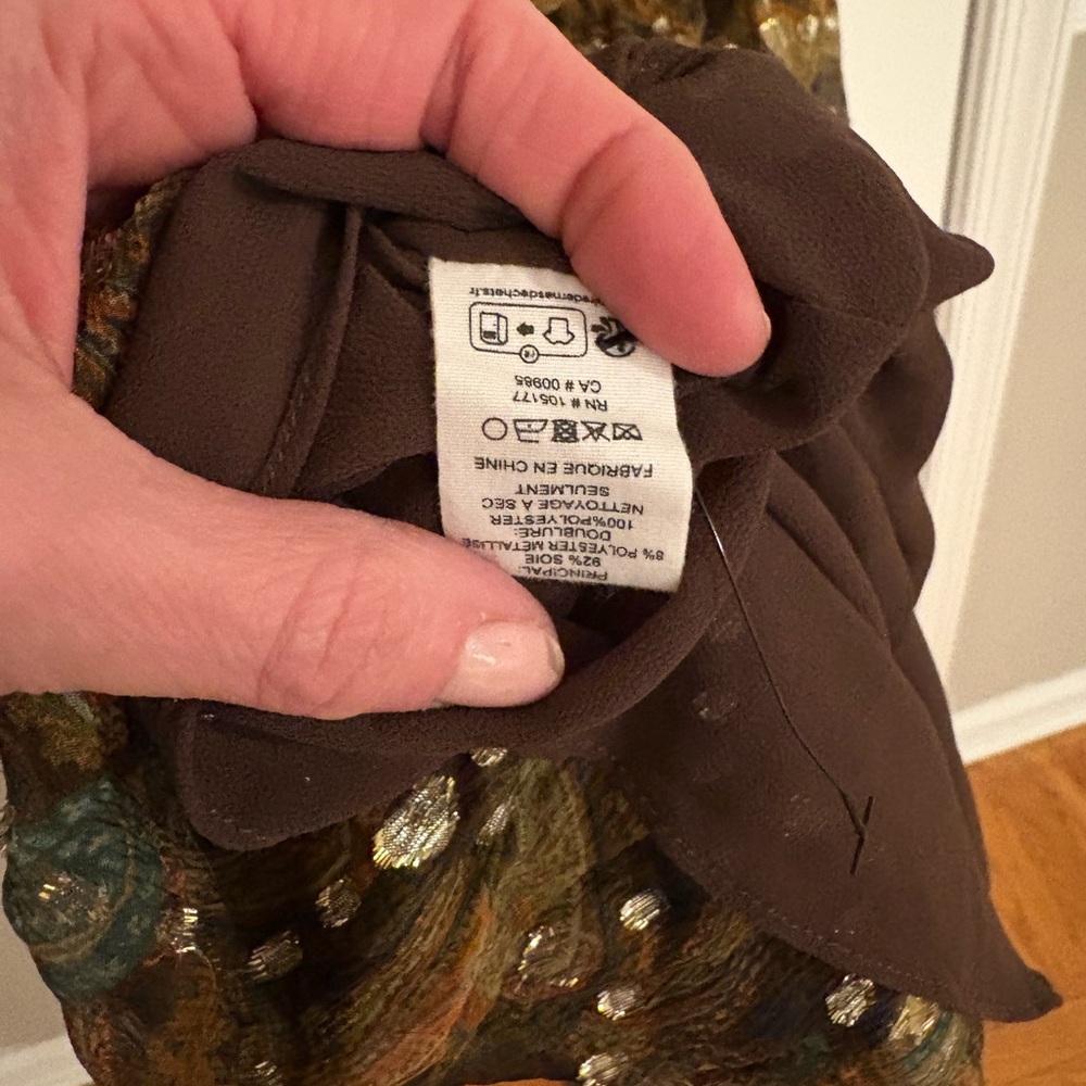 Ulla Johnson Kasia Paisley Silk-Blend Midi-Dress - Picture 3 of 12